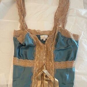 Rare! Miguelina Stephanie Lace Top Camisole Medium